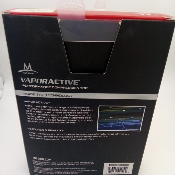 Vaporactive Performance Compression Top Large - Picture 3 of 6